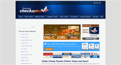 Desktop Screenshot of personalchecksplus.com